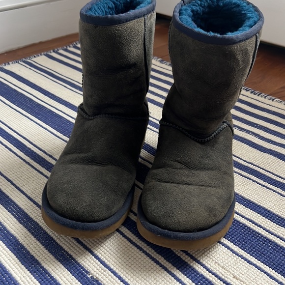 Size 7 blue mid length Uggs - Picture 2 of 3